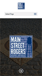 Mobile Screenshot of mainstreetrogers.com